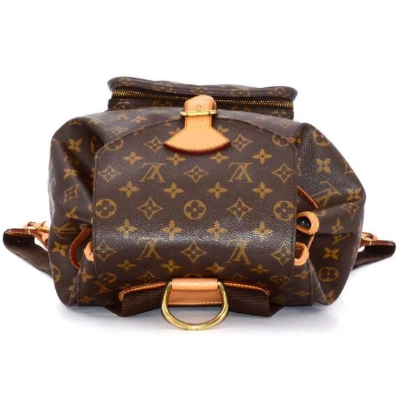 🔥EXTRA LARGE🔥 Authentic Louis Vuitton Monogram Montsouris GM Backpack Bag LV - Picture 7 of 14